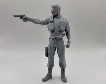 Albert Wesker Resident Evil Figurine: Horror Game, Collector Display Statue
