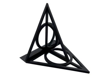 Wizard Symbol Display: Fantasy Bookends Inspired Desk & Shelf Decor