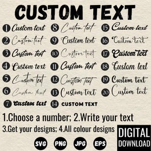 Nom personnalisé Svg, Svg de texte personnalisé, Créer un nom personnalisé, Calligraphie de nom personnalisé, Svg de texte personnalisé, Nom d'anniversaire Svg, Silhouette
