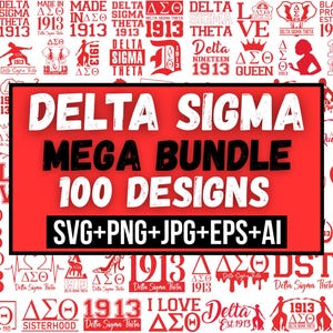Delta Sigma Theta Svg, Delta Sigma Svg, Delta Sigma Theta Sign, 1913 handteken, DST 1913, Delta Elephant Svg, 1913 AEO Clipart, silhouet