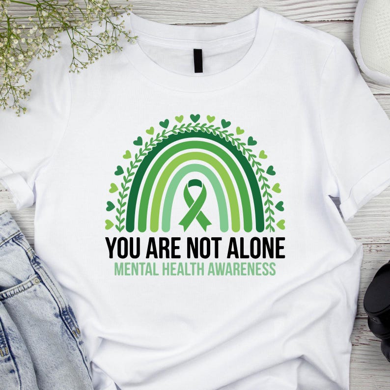 Mental Health Awareness Svg Png, World Mental Health Day Svg, Mental ...