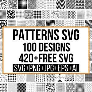 Muster SVG-Bundle, Blumenmuster zwar-Svg, nahtloses Muster Blumen-Svg, Linien-Muster-Svg, geometrisches Svg, Hintergrundmuster-Svg, Silhouette