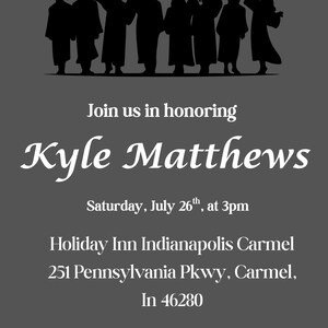 Graduation invitation