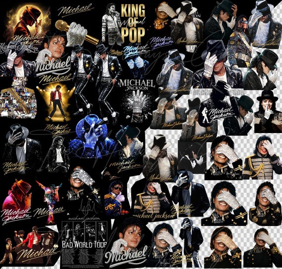 Michael Jackson King of Pop Svg Png Design , Halftone MJ Graphic , Vintage Style T-Shirt Print , Sublimation PNG , Poster , Digital Download