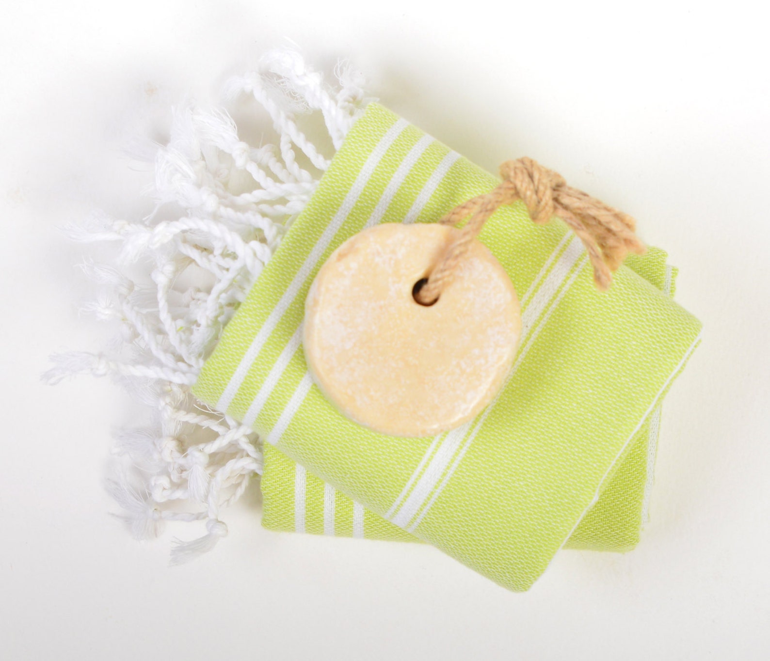 2 Light Green Hand Towels Turkish Towel High Quality Cotton Etsy