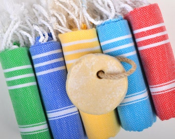 5  turkish towels, tea towel set, baby beach towel, hand towel, baby bath towels, kitchen towels, peshkir, highly absorbent, soft towel
