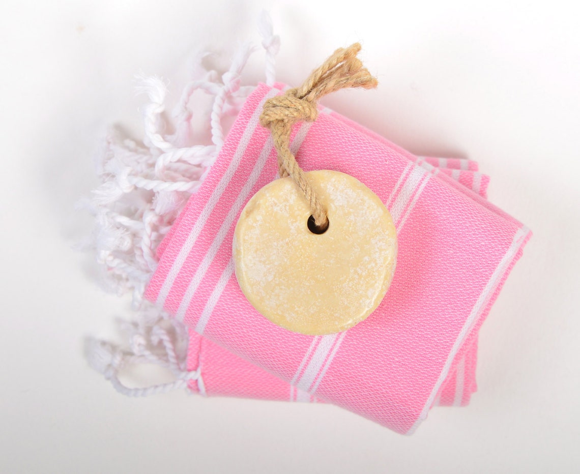 2 pink baby towels turkish hand towel set baby towel Etsy