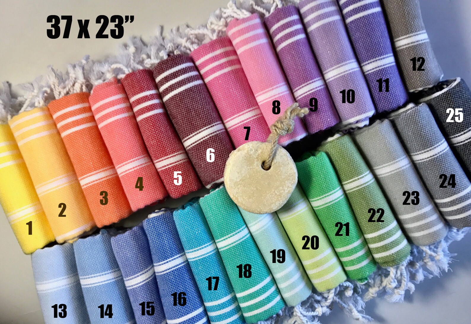 Turkish Hand Towel Cotton Towel Highly Absorbent Kitchen Etsy