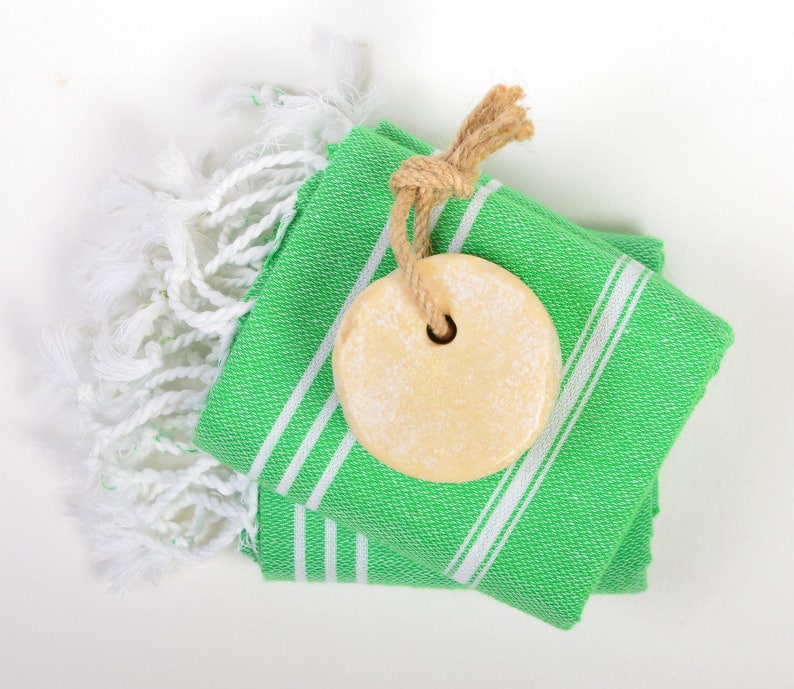 2 Green Baby Towels Hand Towel Set Head Towel Tea Towel Etsy