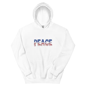 Unisex American Flag Hoodie – USA Patriotic Hooded Sweatshirt