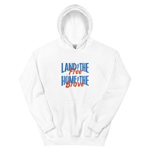 Unisex American Flag Hoodie – USA Patriotic Hooded Sweatshirt
