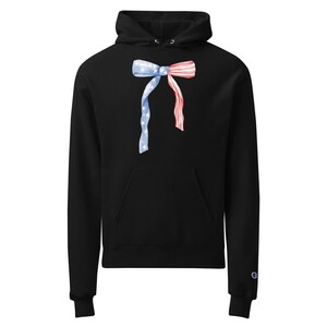 Women’s American Flag Champion Hoodie – USA Patriotic Pullover