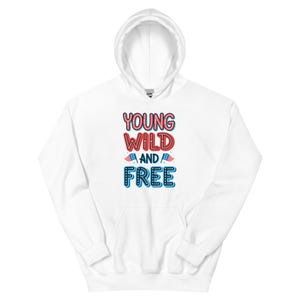 Unisex American Flag Hoodie – USA Patriotic Hooded Sweatshirt