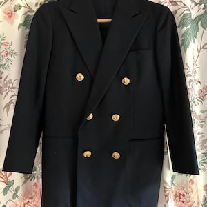 Ralph Lauren Woman Blazer Navy Blue size 11