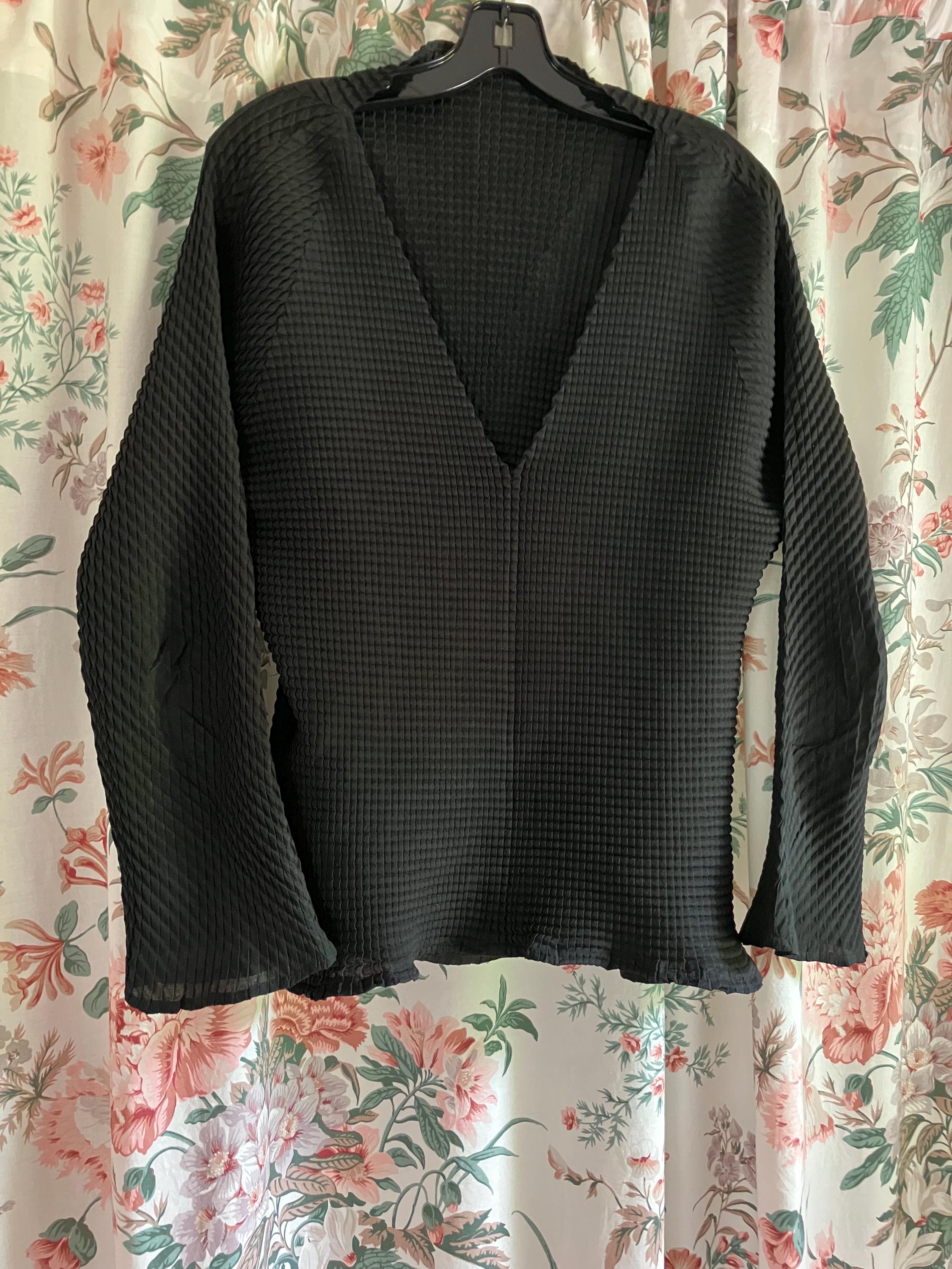 Issey Miyake Fete Boutique Black Pullover Size L - Etsy