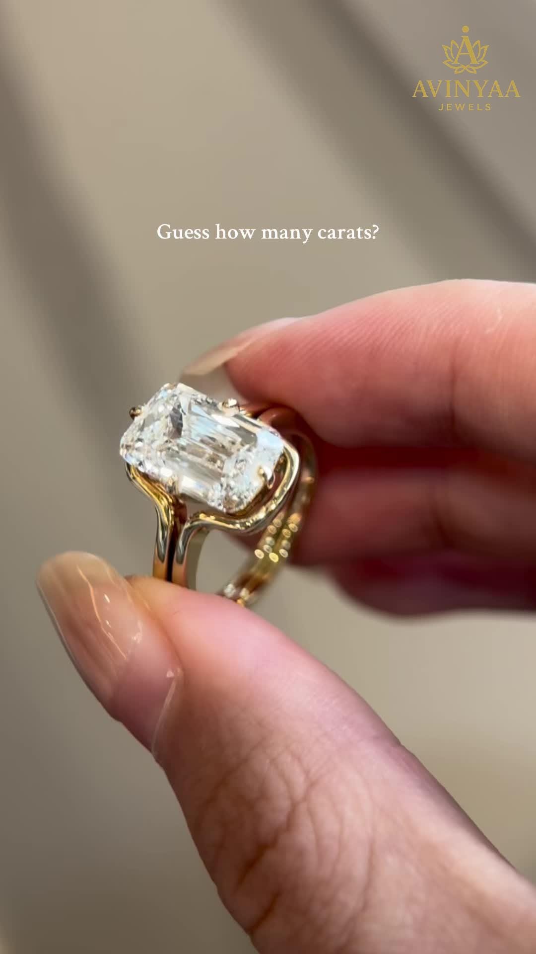 Ashoka cut diamond engagement rings - Etsy 日本