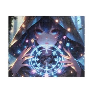 神秘的なファンタジージグソーパズル - 魔法愛好家のための魅惑的な110、252、520、1014ピースのパズル、パズル愛好家へのギフト、ホームデコレーション、