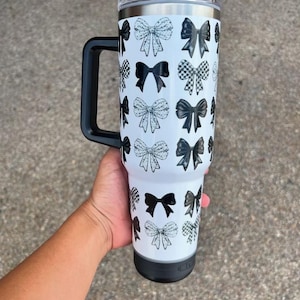 Black Bow Bluetooth Speaker Tumbler