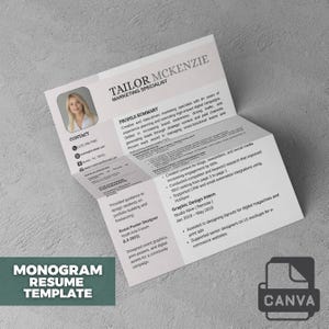 Monogram Resume Template, CV Template Modern, CV Professional, Instant Download, Canva Editable, Professional Resume Templates.
Monogram Resume, Cv Template Word, Resume Google Doc, Cv Google Docs, CV Template Modern, CV Professional, Resume Template 1 To 4 Page