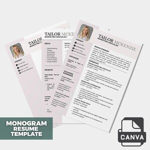Monogram Resume Template, CV Template Modern, CV Professional, Instant Download, Canva Editable, Professional Resume Templates.
Monogram Resume, Cv Template Word, Resume Google Doc, Cv Google Docs, CV Template Modern, CV Professional, Resume Template 1 To 4 Page