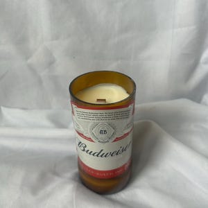 Budweiser Beer Candle