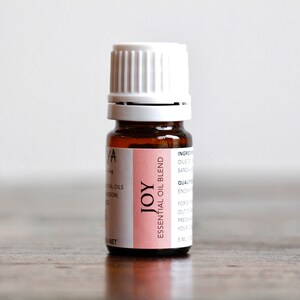 Joy Premium Essential Oil Blend / Uplifting Aromatherapy / Natural Remedy / Pure Essential Oils (5ML)