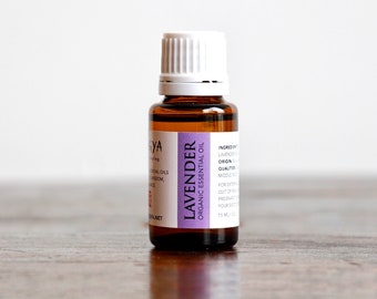 Organic Lavender Essential Oil / Natural Remedy / Aromatherapy Oil / Pure Essential Oils (15ML)