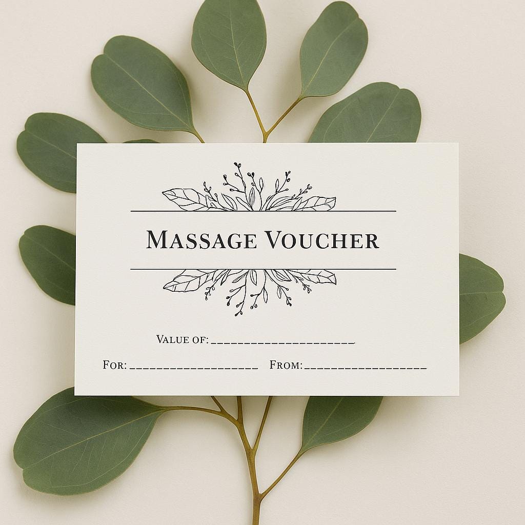 Massagecadeaubon. Massagebon. Massagebon. Massagekaartje. Massagecadeaubon.  Massagecadeaubon. Spa-ticket. Afdrukbaar - Etsy België, image size:1024x1024