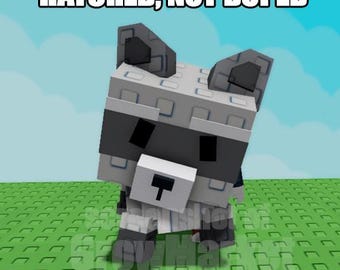 Raccoon Pet Grow A Garden (DIVINE) - Instant Delivery (NOT DUPED)