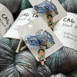 Mercury - Geekdoms Collection -  Savannah  Base - Sport Weight Yarn -  Superwash Merino -Copper Stellina
