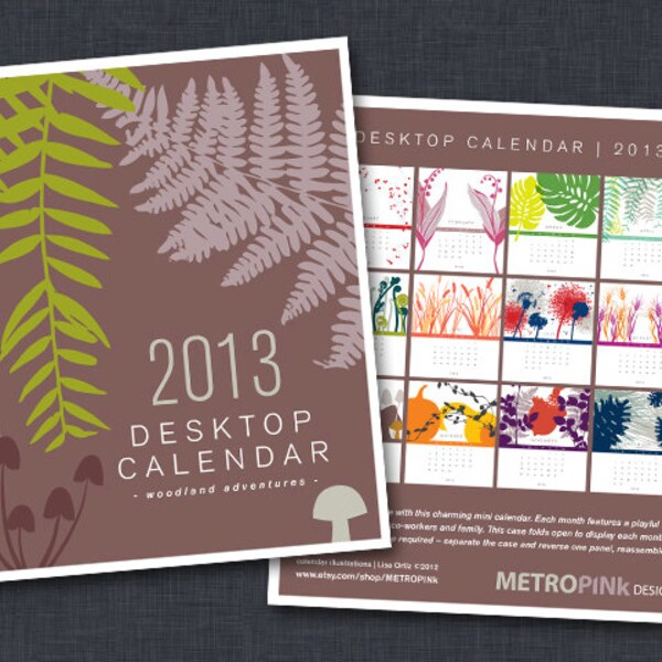 50% OFF - 2013 Printable CD Case Calendar