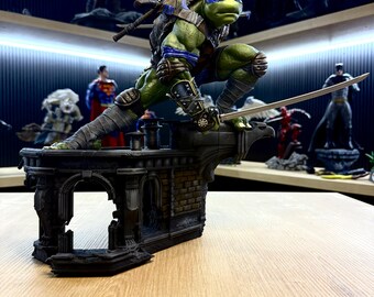 Statuette Tortues Ninja 1/10 Art Scale Tortues Ninja Kevin Eastman Ver 24 Cm