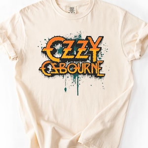 Vintage Ozzy Osbourne T-Shirt, Retro Rock Band Tee, Heavy Metal Graphic Shirt, 90s Style Unisex Music Tee, Gift for Rock Fans