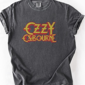 Vintage Ozzy Osbourne Graphic Tee, Retro Rock Band Shirt, Heavy Metal Concert T-Shirt, 70s 80s Music Tee, Unisex Soft Rock Tee