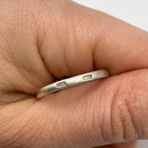 Vintage Soviet Ruby Ring – 925 Sterling Silver US… - image 8