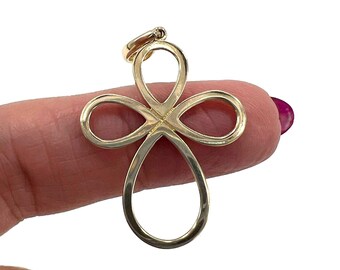 new 14K Yellow Gold Cross – delicate, lightweight, and timeless for all ages