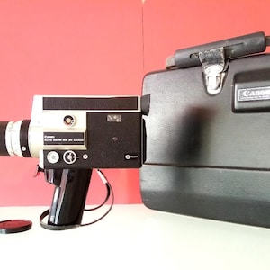 Canon AUTO ZOOM 618 SV SUPER 8 ケース付き Canon auto zoom 518 super 8 - Etsy España