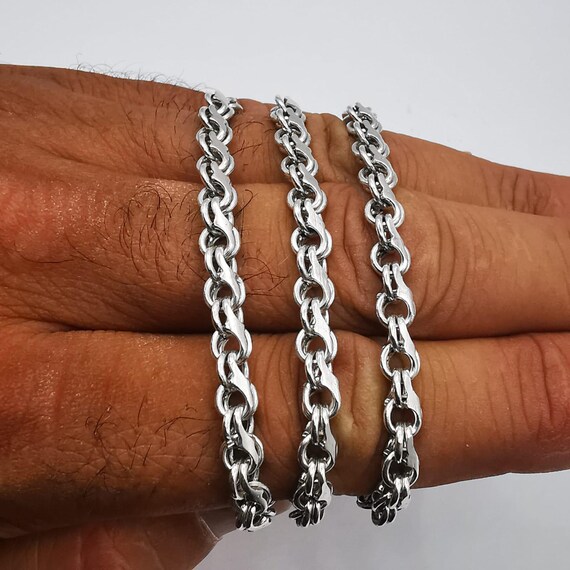 Vintage 925 Sterling Silver Chain Necklace | Signed Silver Jewelry