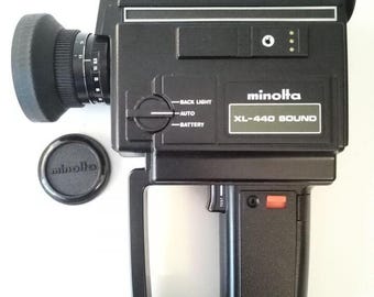 Super 8 Camera Tested and Working Minolta XL 250 8mm Film Camera