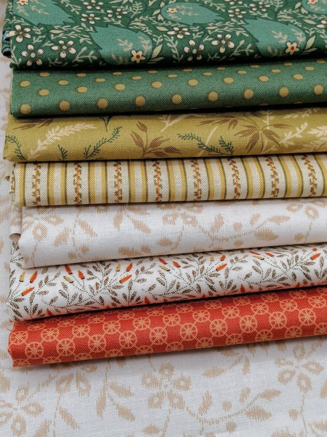 Laundry Basket Quilts Fat Quarter Bundle 7 Fabrics Etsy UK