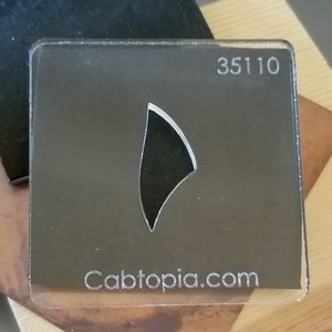 Cabtopia Silhouette Jewelry Press Die 110