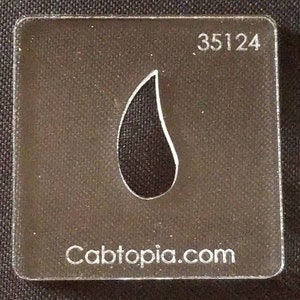 Cabtopia Silhouette Jewelry Press Die 124