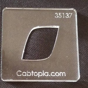 Cabtopia Silhouette Jewelry Press Die 137