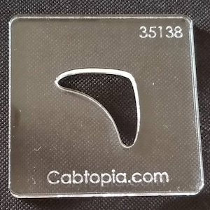 Cabtopia Silhouette Jewelry Press Die 138