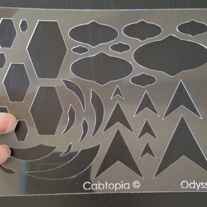 Odyssey Template...Cabochon, Lapidary, Jewelry