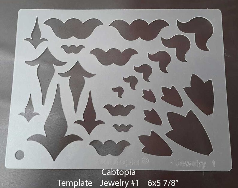 Cabtopia Template Jewelry 1 Crystal Clear image 2