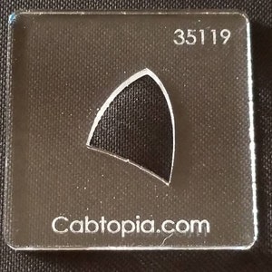 Cabtopia Silhouette Jewelry Press Die 119