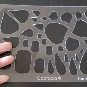 Torrent Template...Cabochon, Lapidary, Jewelry