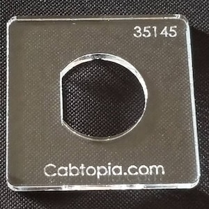 Cabtopia Silhouette Jewelry Press Die 145