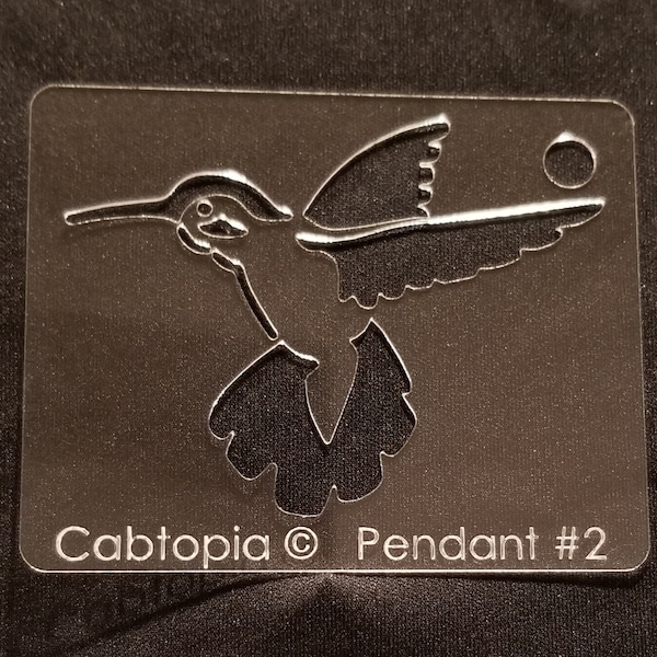 Cabtopia Pendant Template #2 Crystal Clear